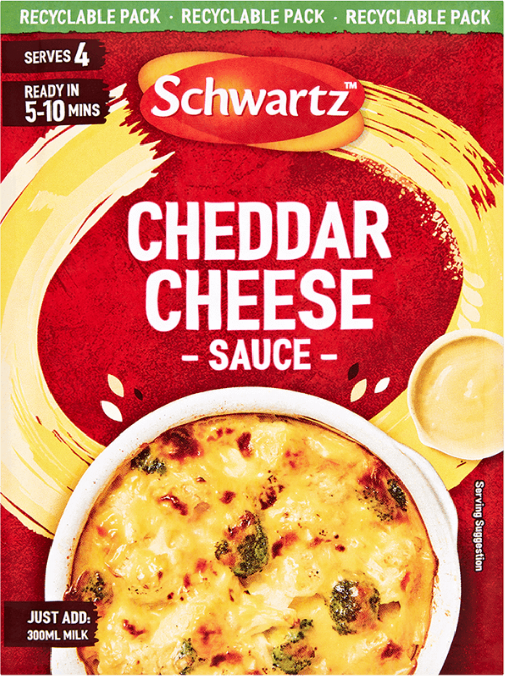 Schwartz Cheddar Cheese Sauce Mix 38G