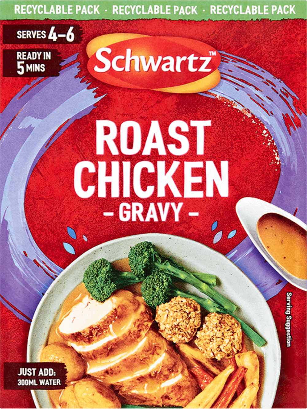 Schwartz Roast Chicken Gravy 26G