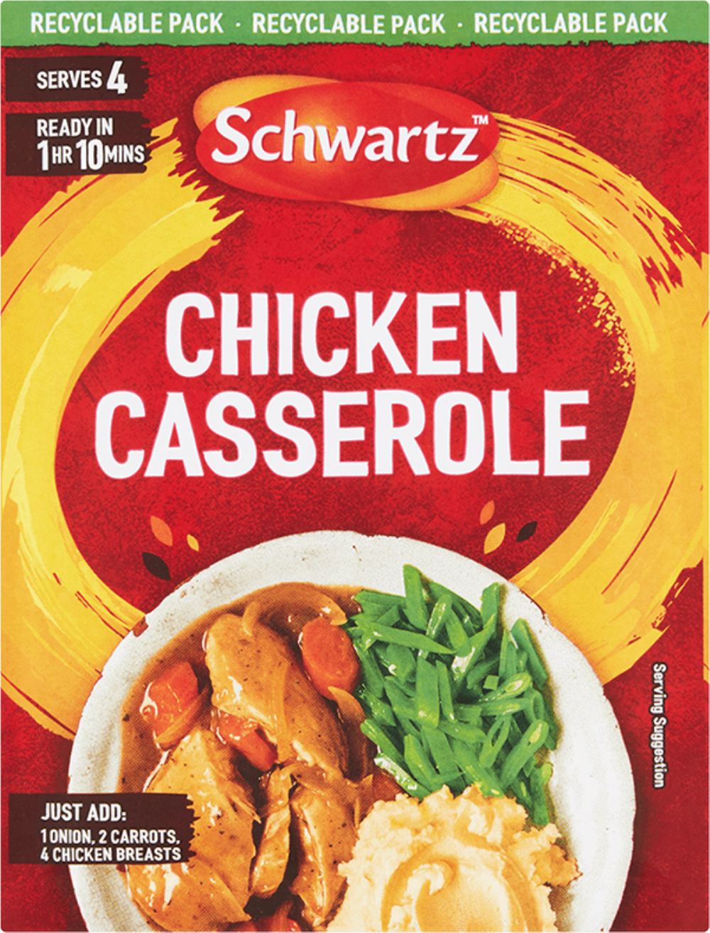 Schwartz Chicken Casserole Recipe Mix 36G