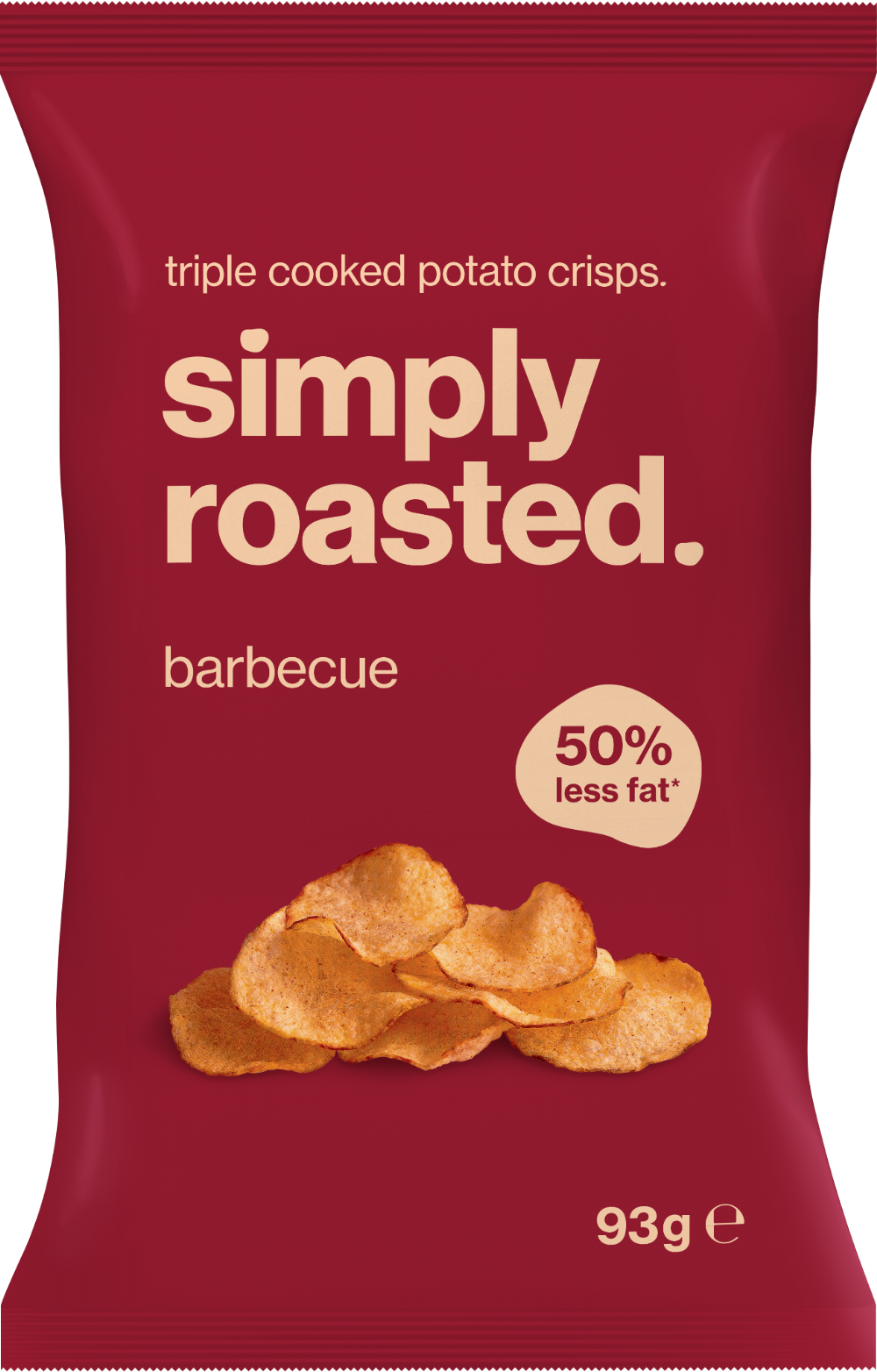 Simply Roasted Barbecue Crisps 93G