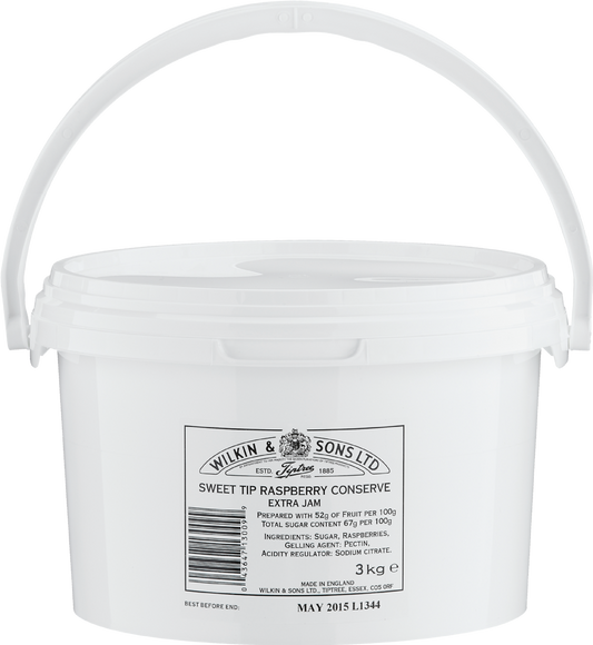 Wilkin & Sons - 'Tiptree' Sweet Tip Raspberry Conserve 3Kg