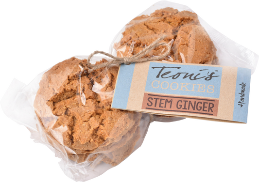 Teoni's Stem Ginger Oat Crunch Cookies 300G
