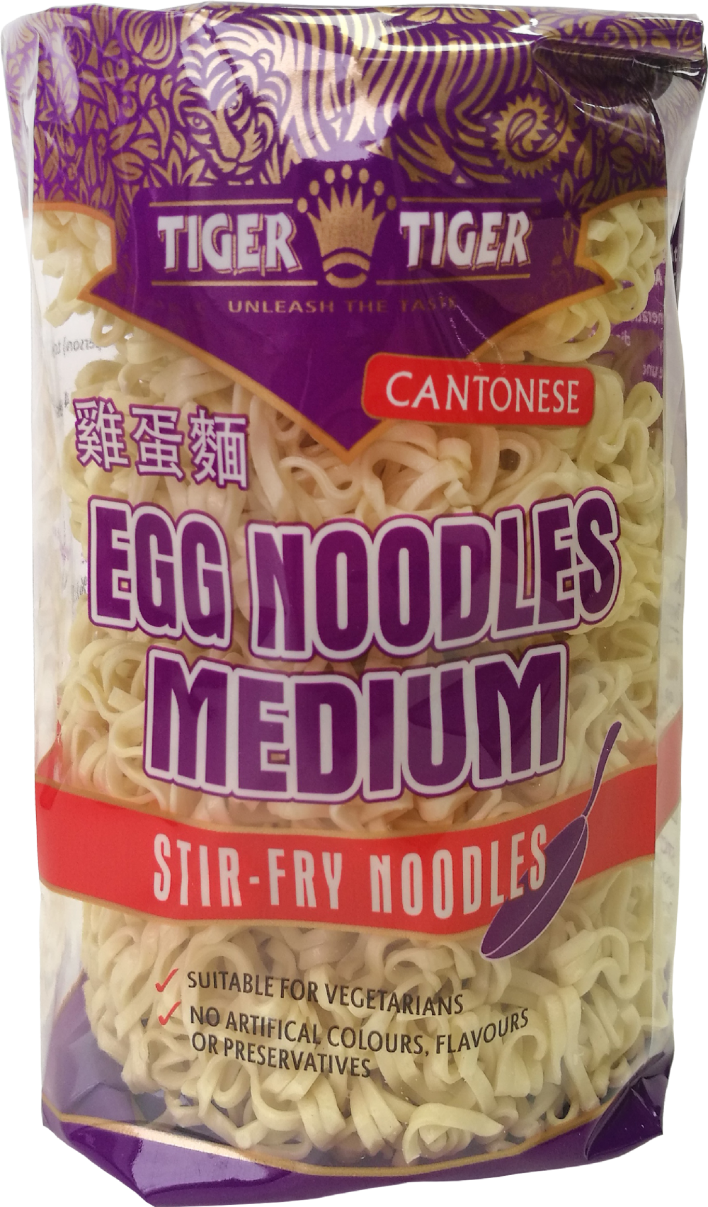 Tiger Tiger Egg Noodles - Medium 250G