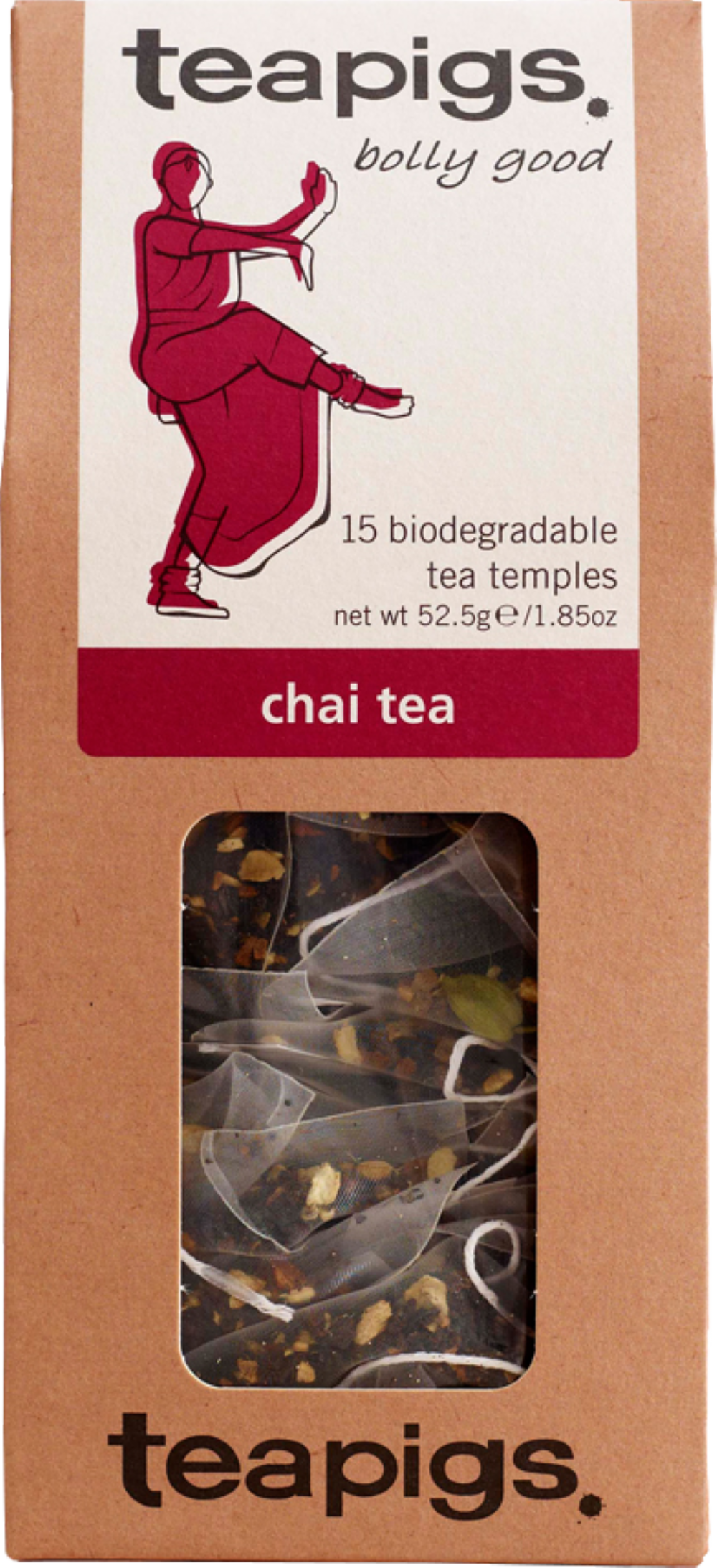 Teapigs 15 Chai Tea Tea Temples 52.5G