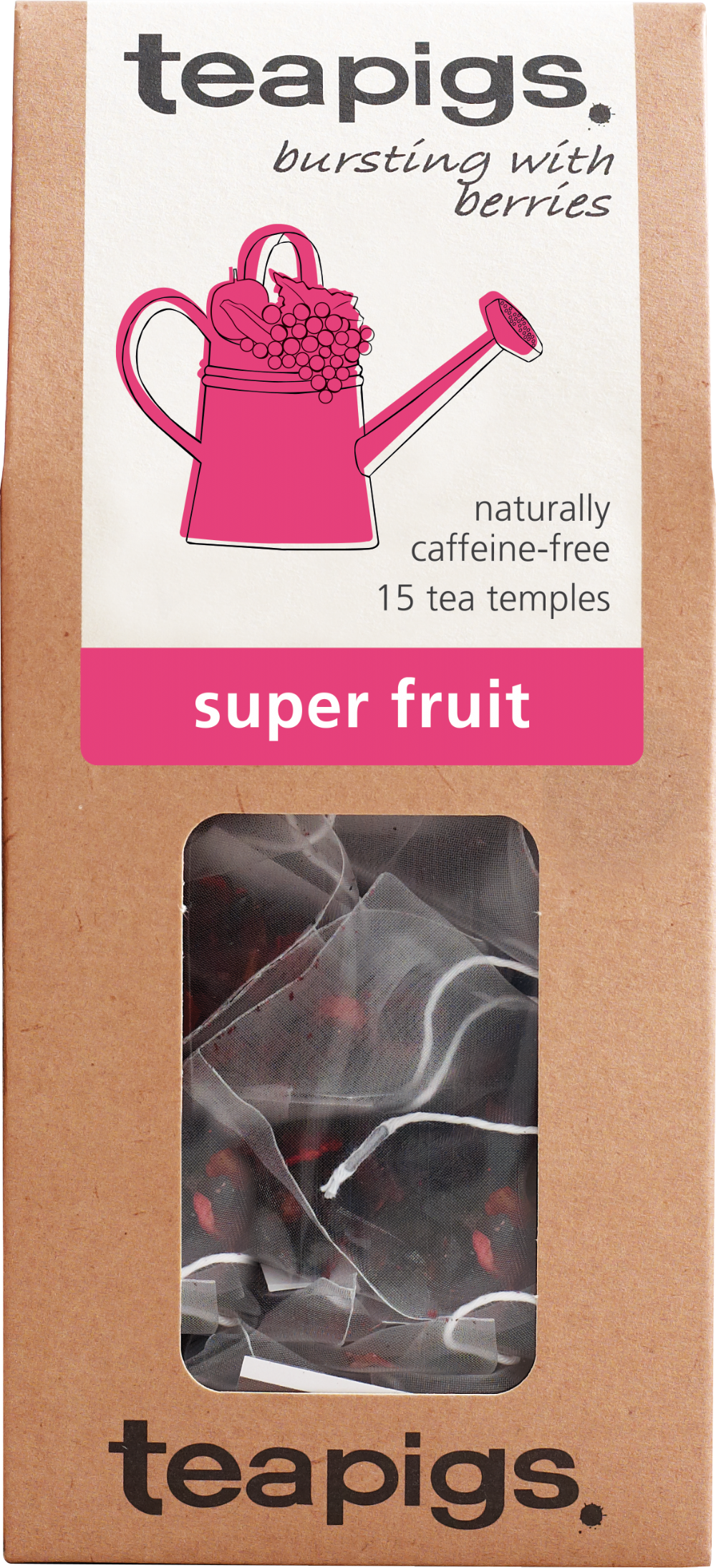 Teapigs 15 Superfruit Tea Temples 37.5G