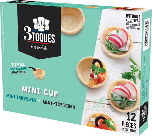 3 Toques 12 Mini Cups 72G