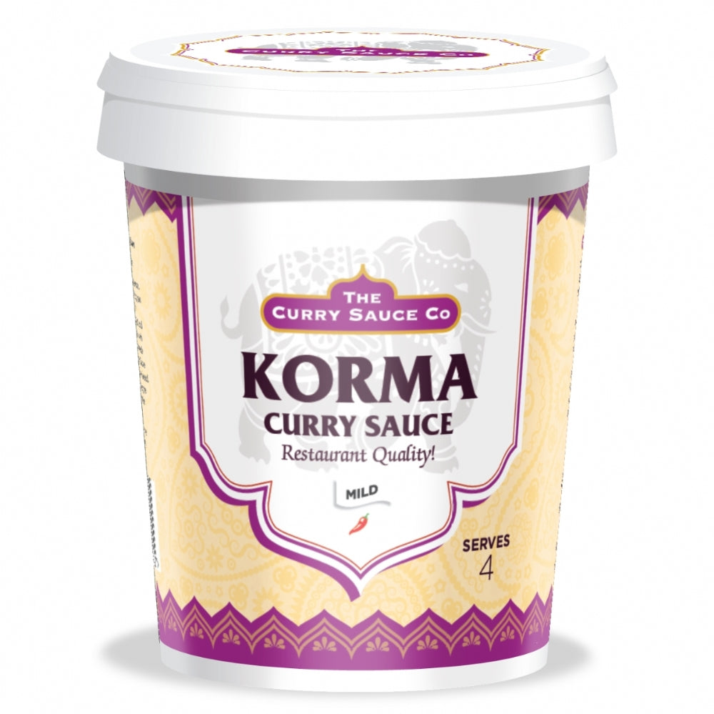The Curry Sauce Co. Korma Curry Sauce - Mild 475G