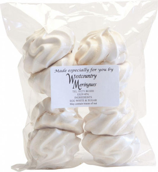 Westcountry Meringues 8 Small Meringue Shells - Cello