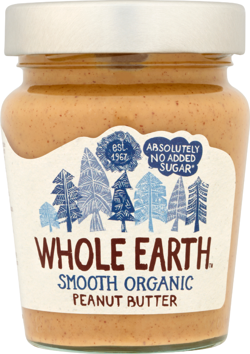 Whole Earth Smooth Organic Peanut Butter 227G