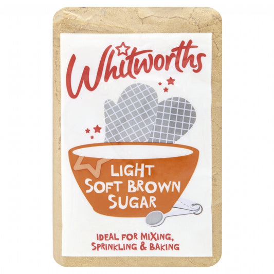 Whitworths Light Soft Brown Sugar 500G