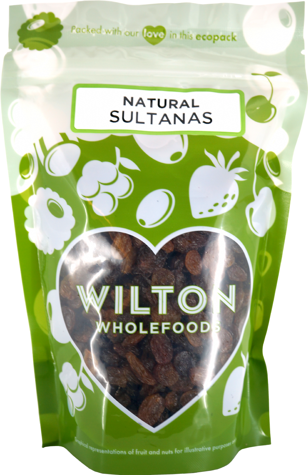 Wilton Wholefoods Natural Sultanas 375G