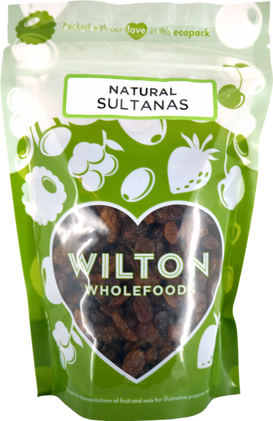 Wilton Wholefoods Natural Sultanas 375G