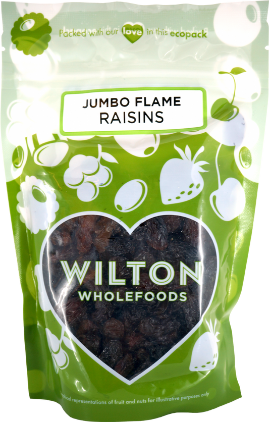 Wilton Wholefoods Jumbo Flame Raisins 250G