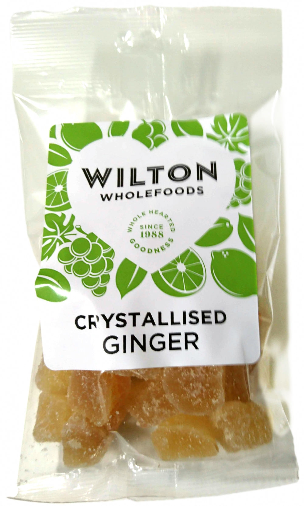 Wilton Wholefoods Crystallised Ginger 150G