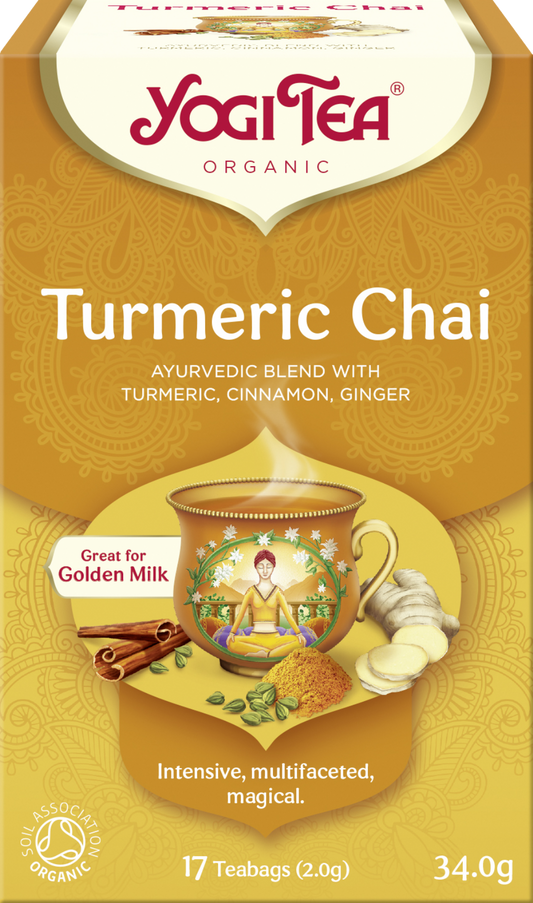 Yogi Tea Turmeric Chai - 17 Teabags 34G