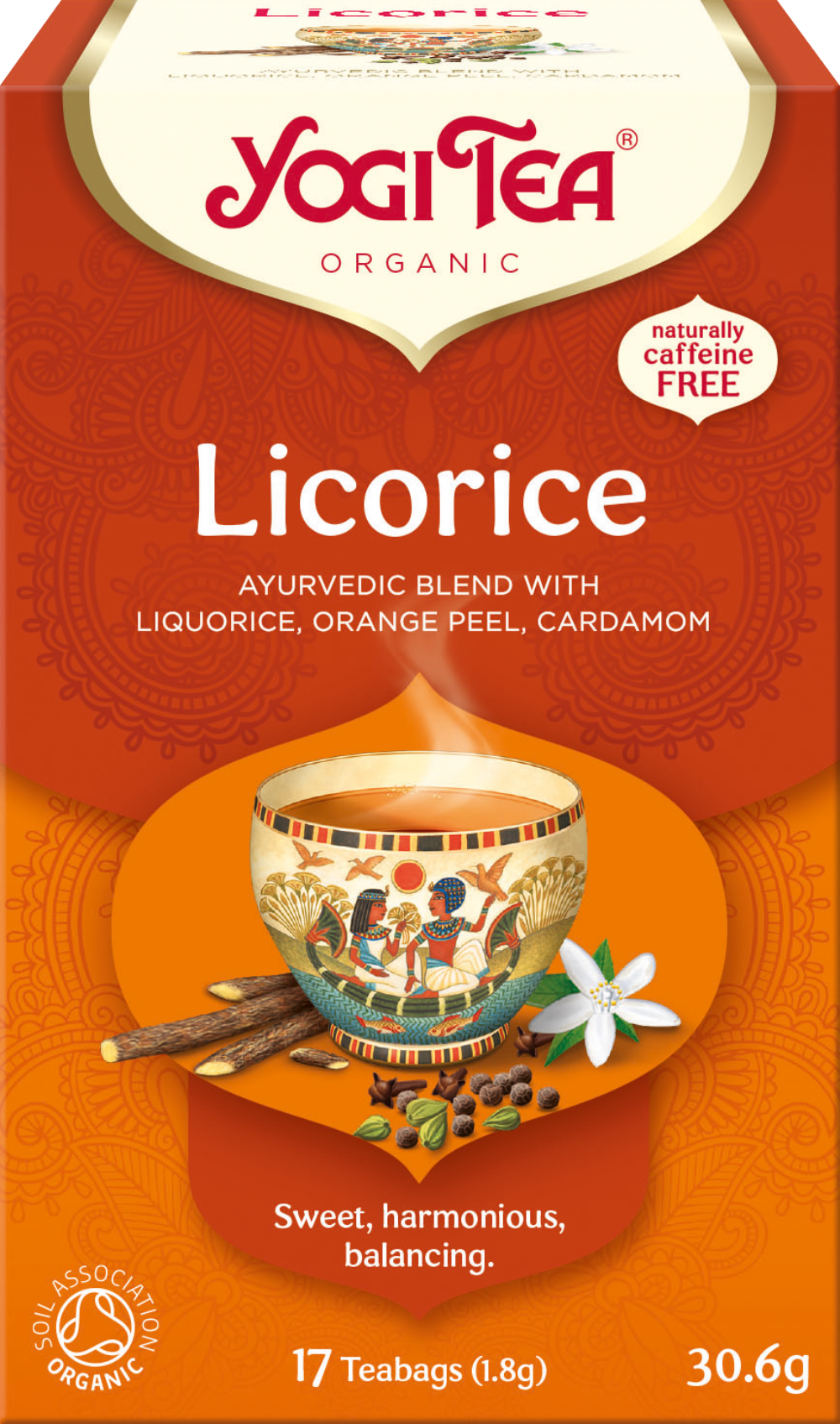 Yogi Tea Licorice - 17 Teabags 30.6G