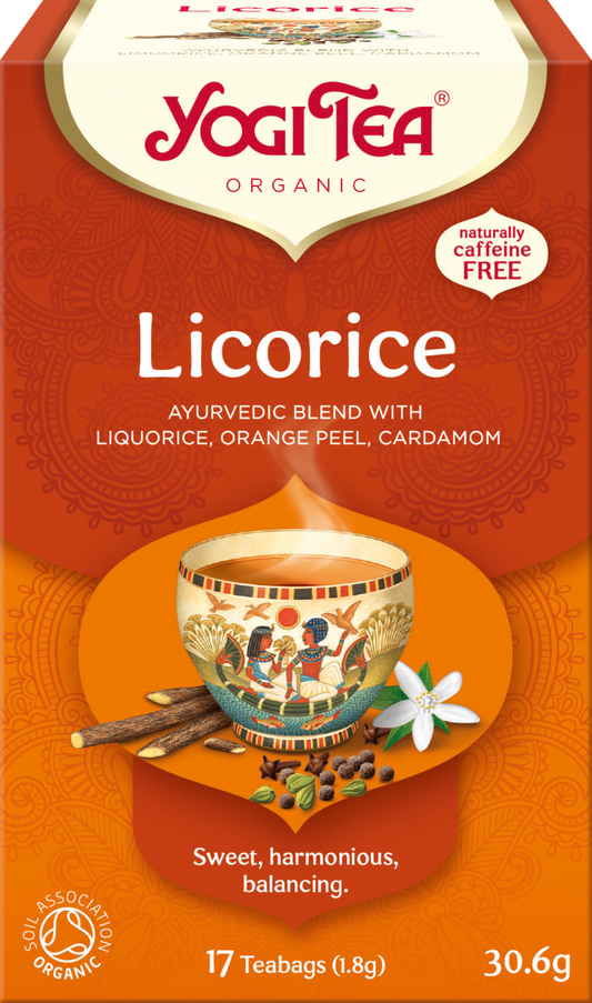 Yogi Tea Licorice - 17 Teabags 30.6G