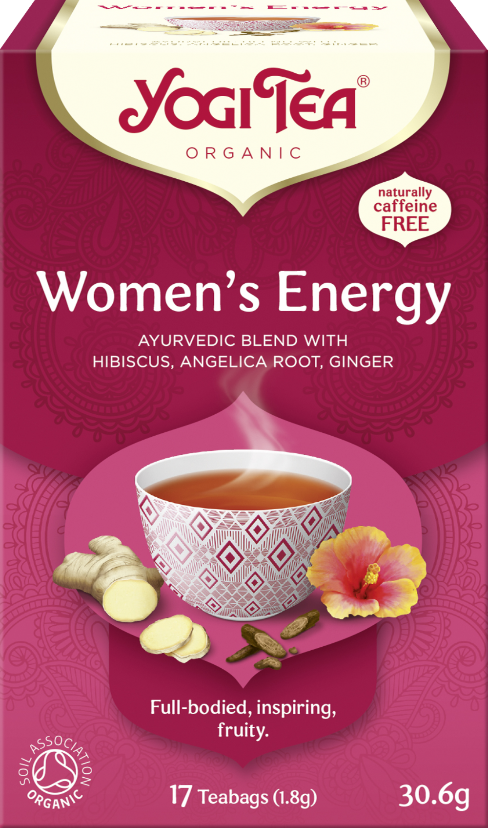 Yogi Tea Women's Energy - 17 Teabags 30.6G