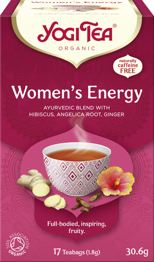 Yogi Tea Women's Energy - 17 Teabags 30.6G
