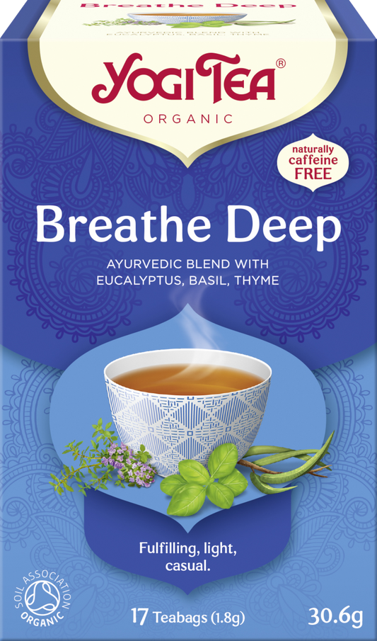 Yogi Tea Breathe Deep - 17 Teabags 30.6G