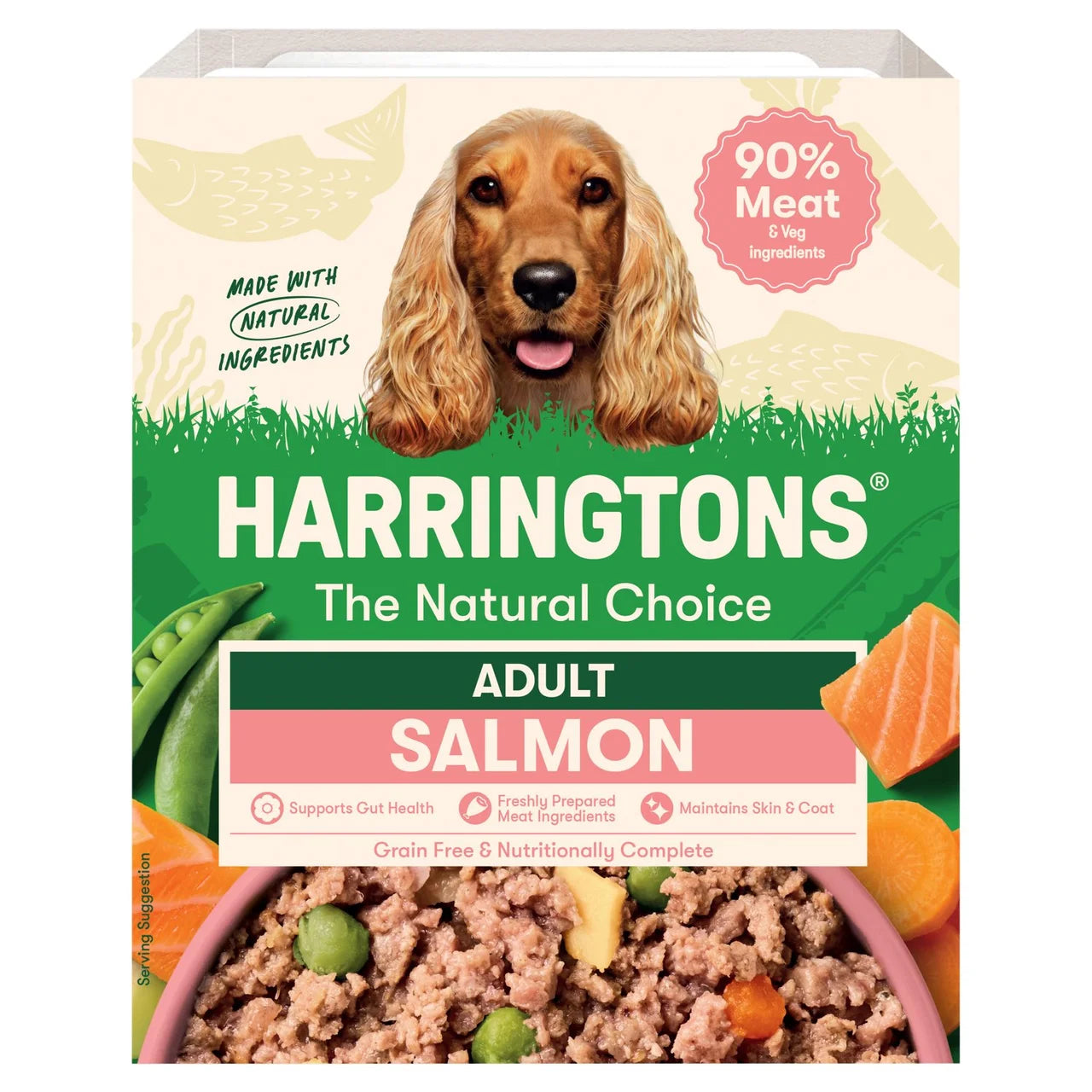 Harringtons Grain Free Salmon & Potato with Vegetables 400g