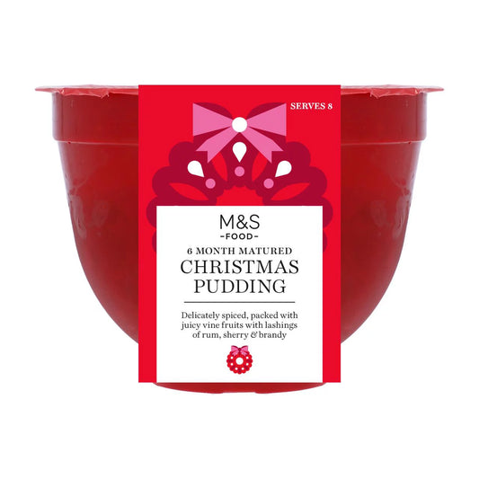 Marks & Spencer Christmas Pudding 6 Month Matured - Serves 8