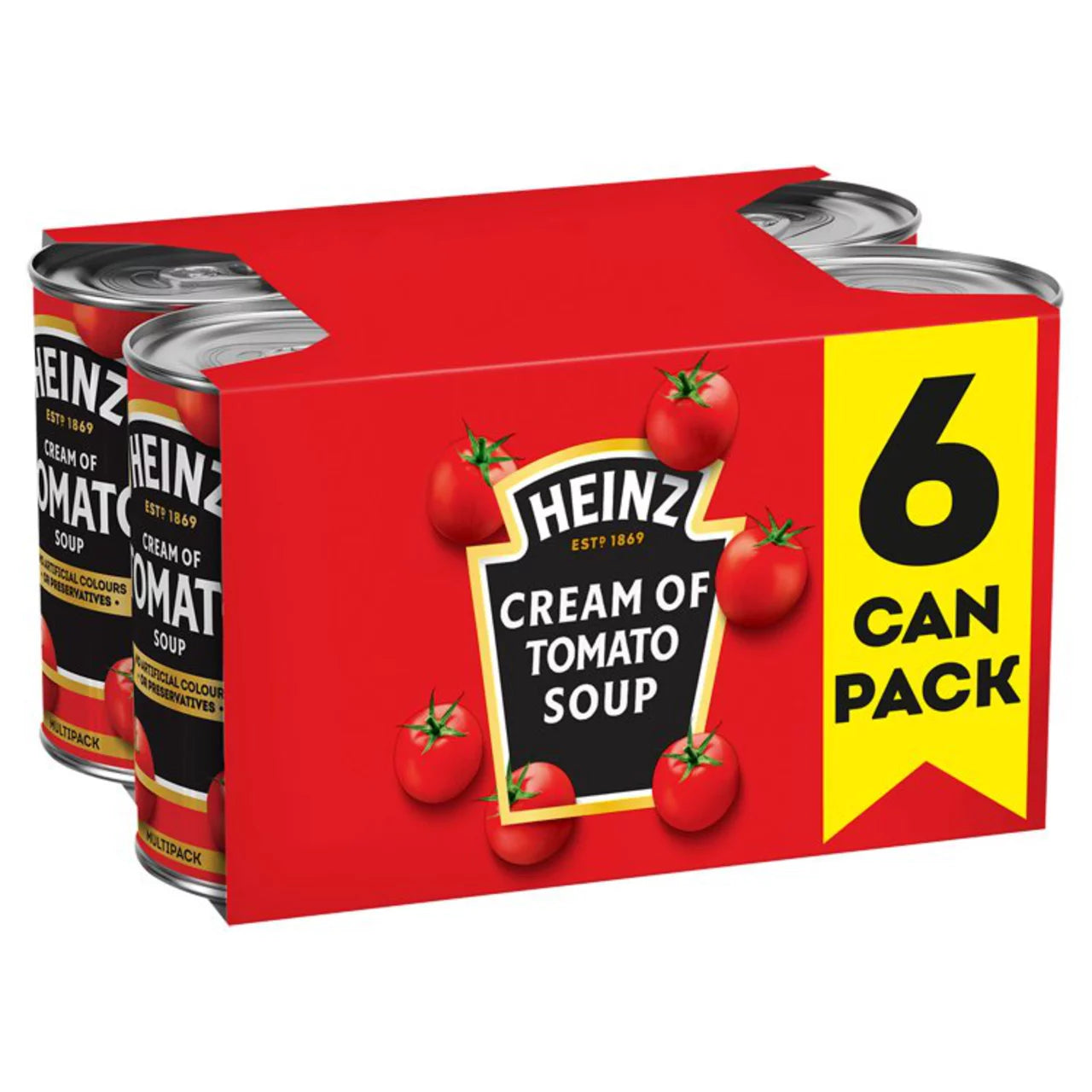 Heinz Cream of Tomato Soup Family Pack 6 x 400g