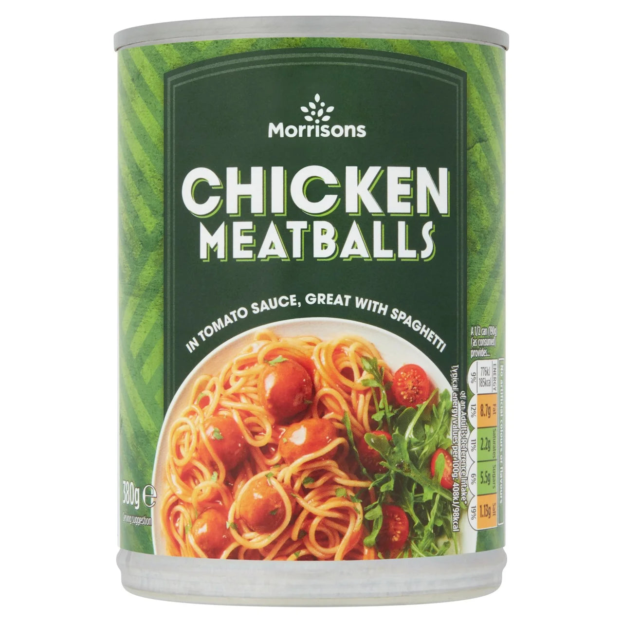 Morrisons Tinned Meatballs In Tomato Sauce 380g