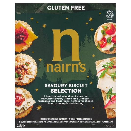 Nairn's Gluten Free Savoury Cracker Selection