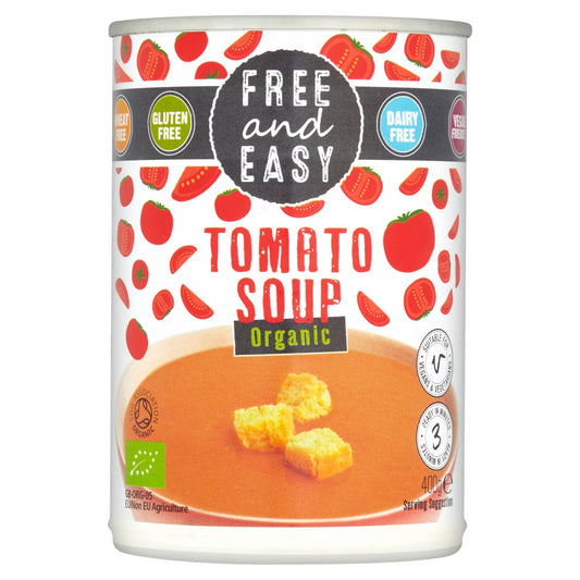 Free And Easy Organic Tomato Soup 400G