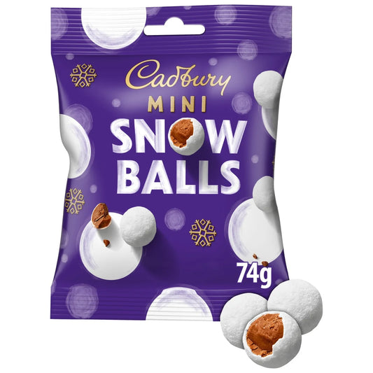 Cadbury Chocolate Mini Snowballs Bag