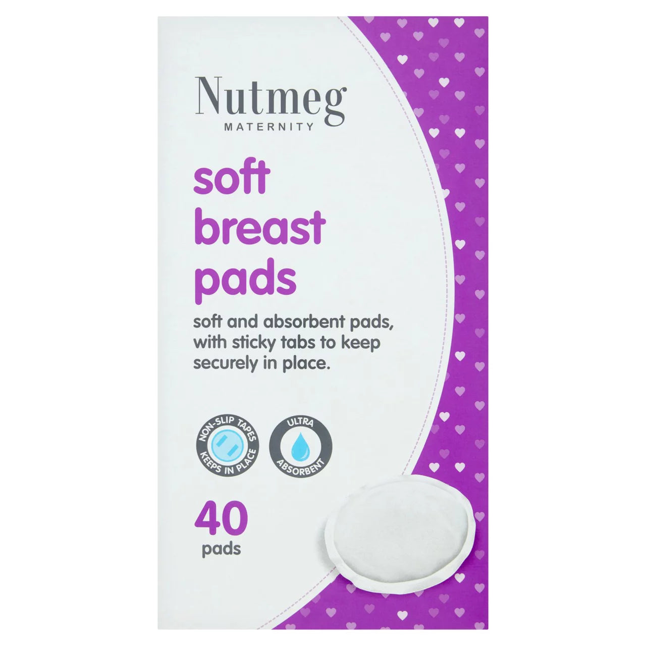 Nutmeg Soft Breast Pads - 40 pads