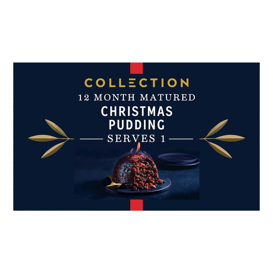 M&S Collection Mini Christmas Pudding 12 Month Matured - Serves 1
