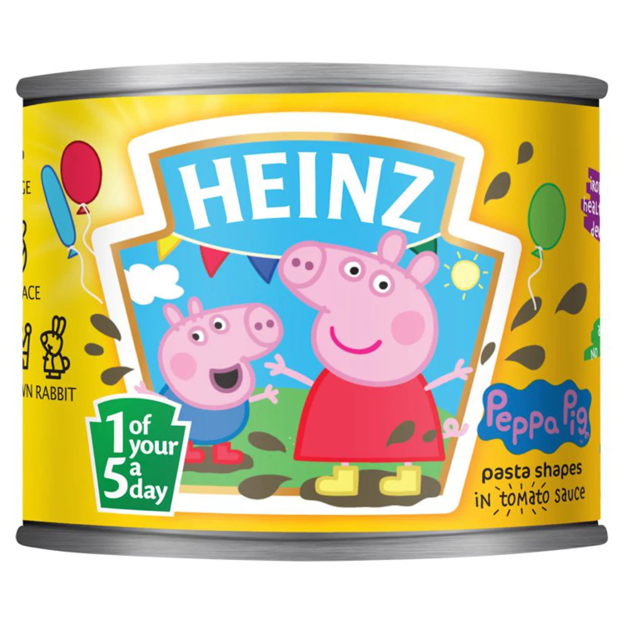 Heinz Peppa Pig Pasta Shapes in Tomato Sauce (205g)