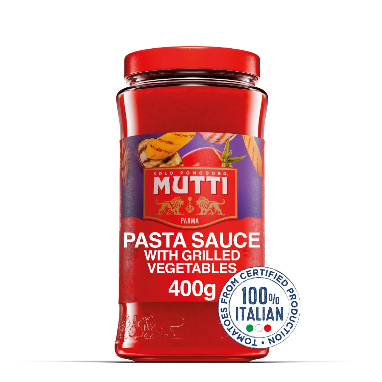 Mutti Rossoro Tomatoes Pasta Sauce With Grilled Vegetables 400G