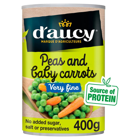 D'Aucy Peas And Baby Carrots - Very Fine 400G