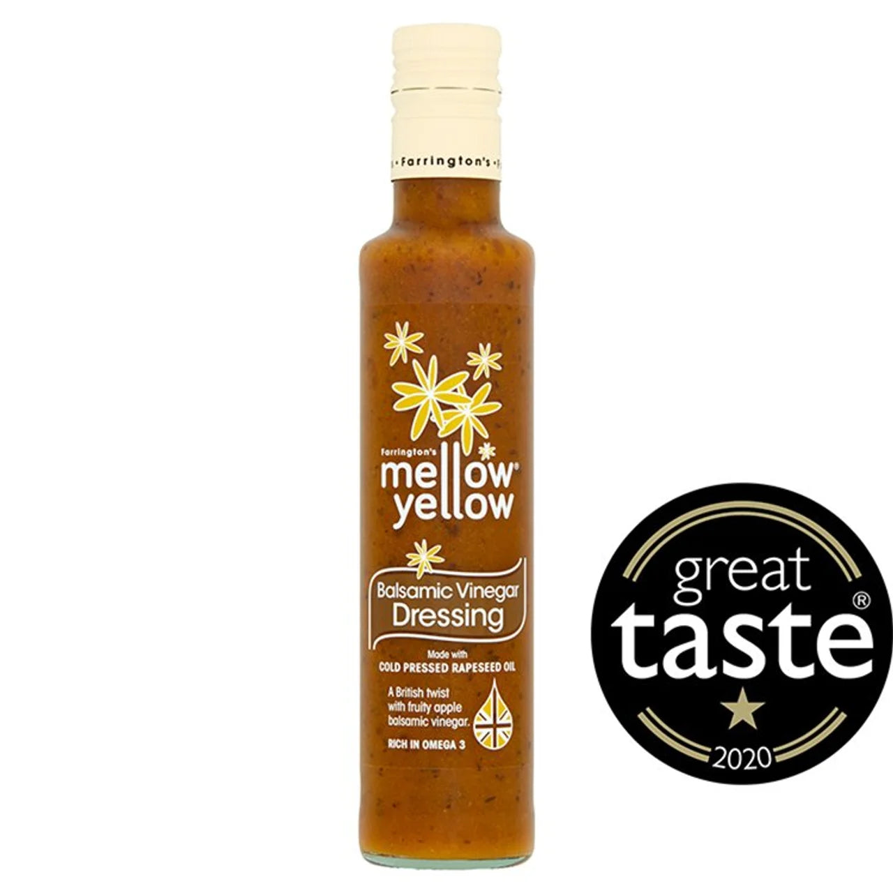 Farringtons Mellow Yellow Balsamic Vinegar Dressing 250ml