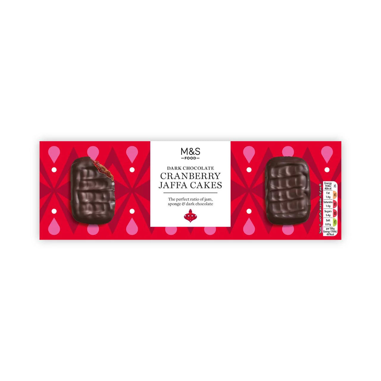 Marks & Spencer Dark Chocolate Cranberry Jaffa Cakes