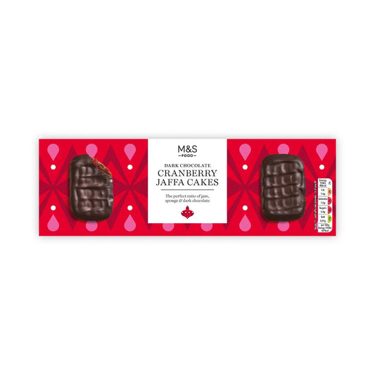 Marks & Spencer Dark Chocolate Cranberry Jaffa Cakes