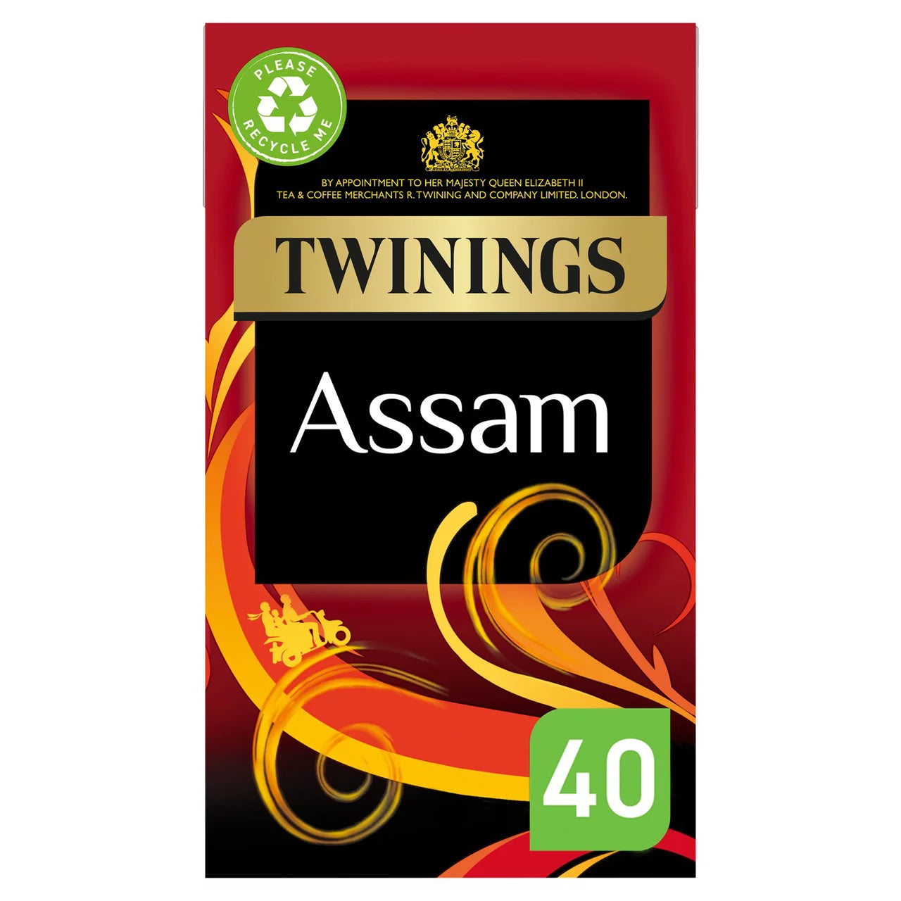 Twinings 40 Assam Teabags 100G