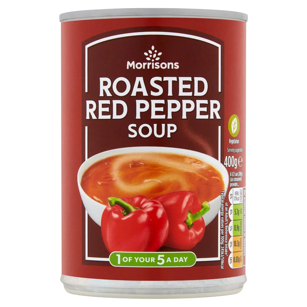 Morrisons Tinned Roasted Red Pepper Soup 400g