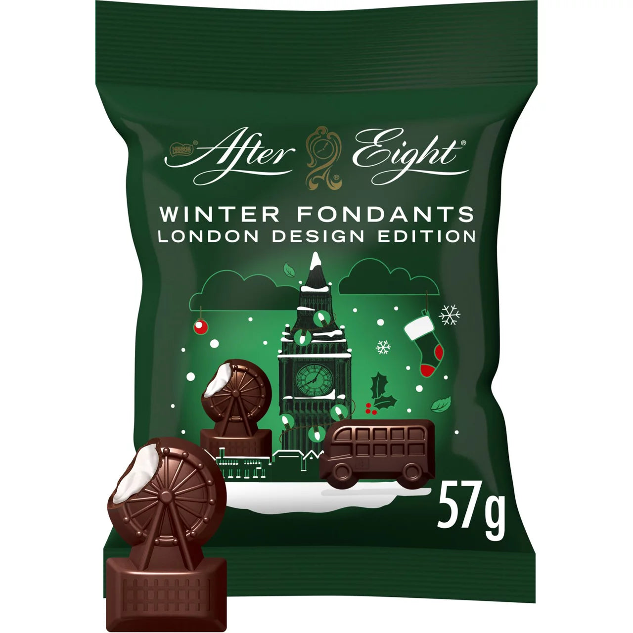 After Eight Dark Mint Chocolate Fondants - 57g