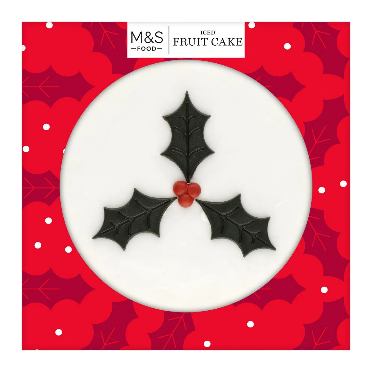 Marks & Spencer Top Iced Christmas Cake - 920g