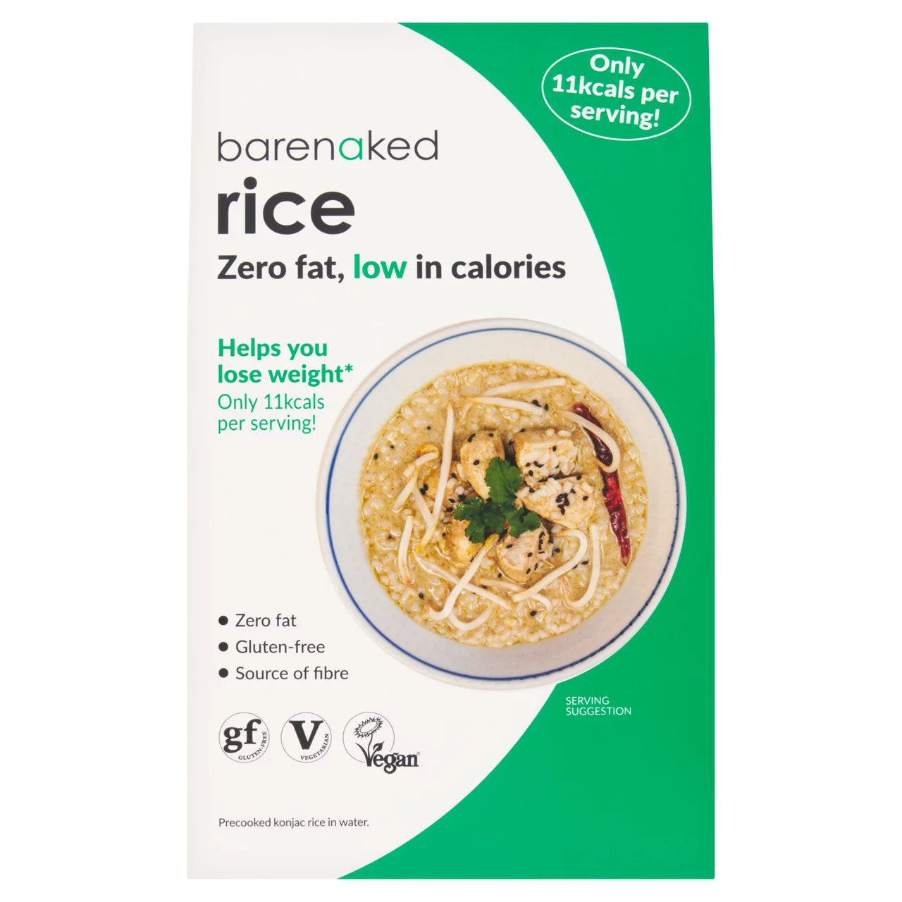 Barenaked Foods Rice 250G