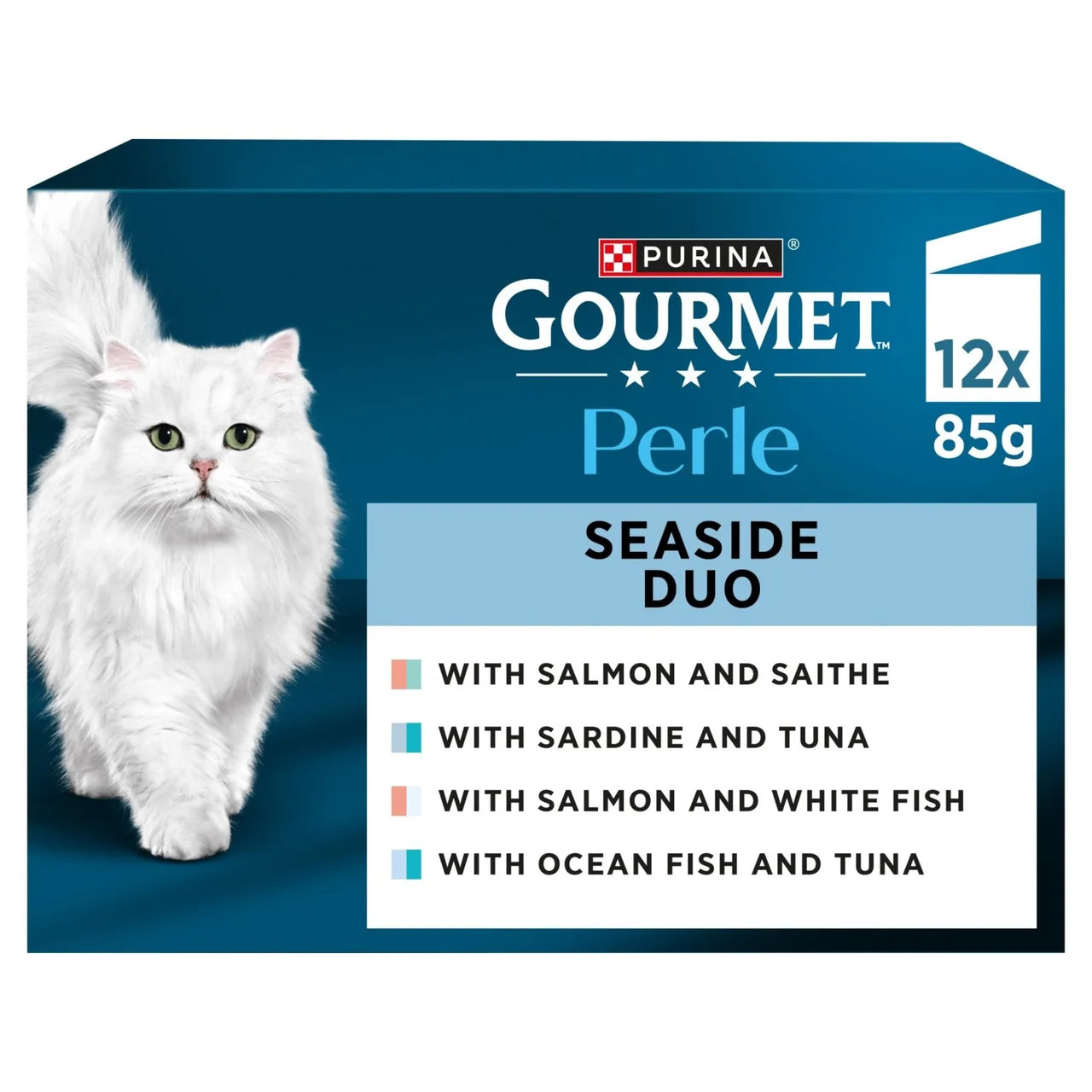 Gourmet Perle Seaside Duo in Gravy 12 x 85g