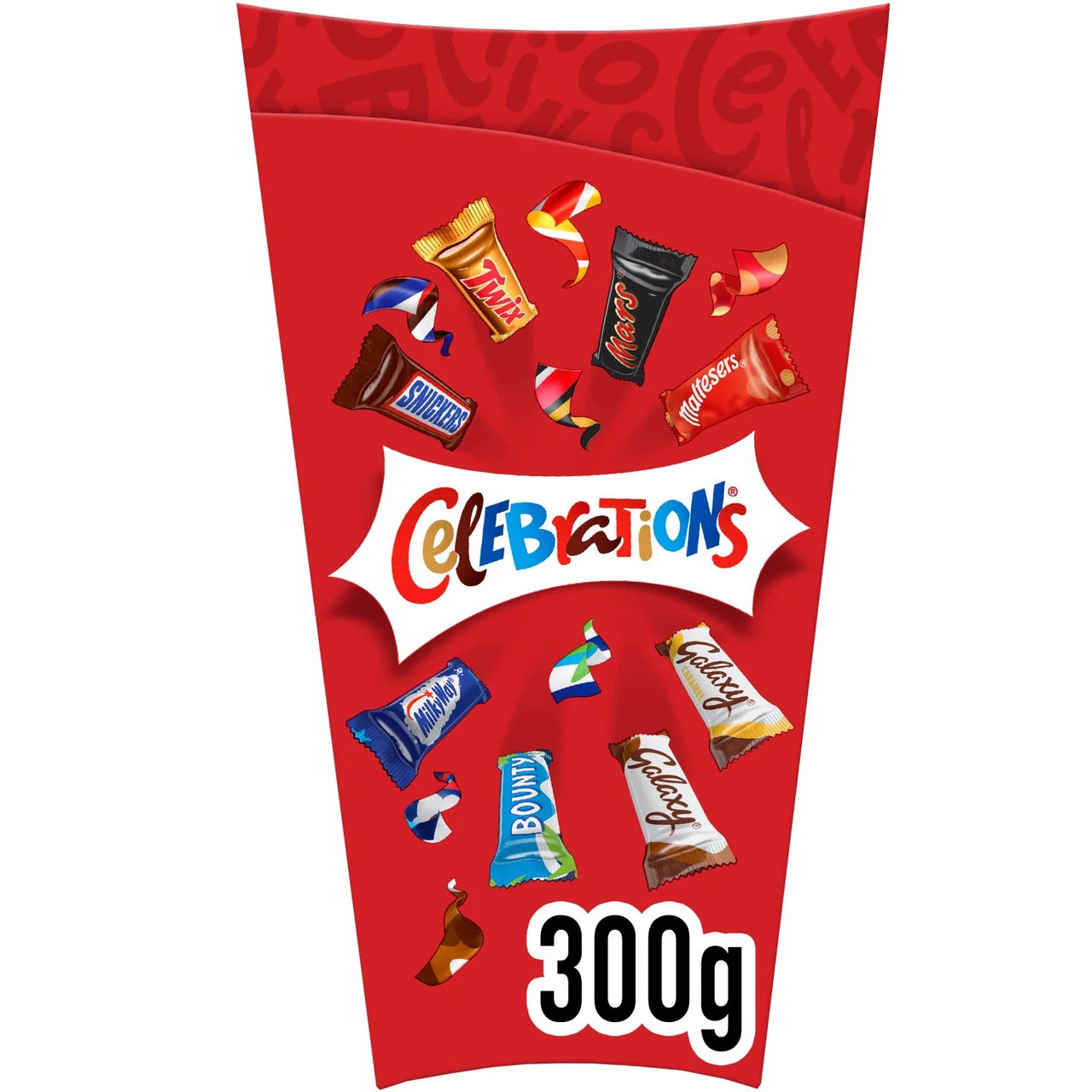 Celebrations Milk Chocolate Selection Box of Mini Chocolate & Biscuit Bars - 300g