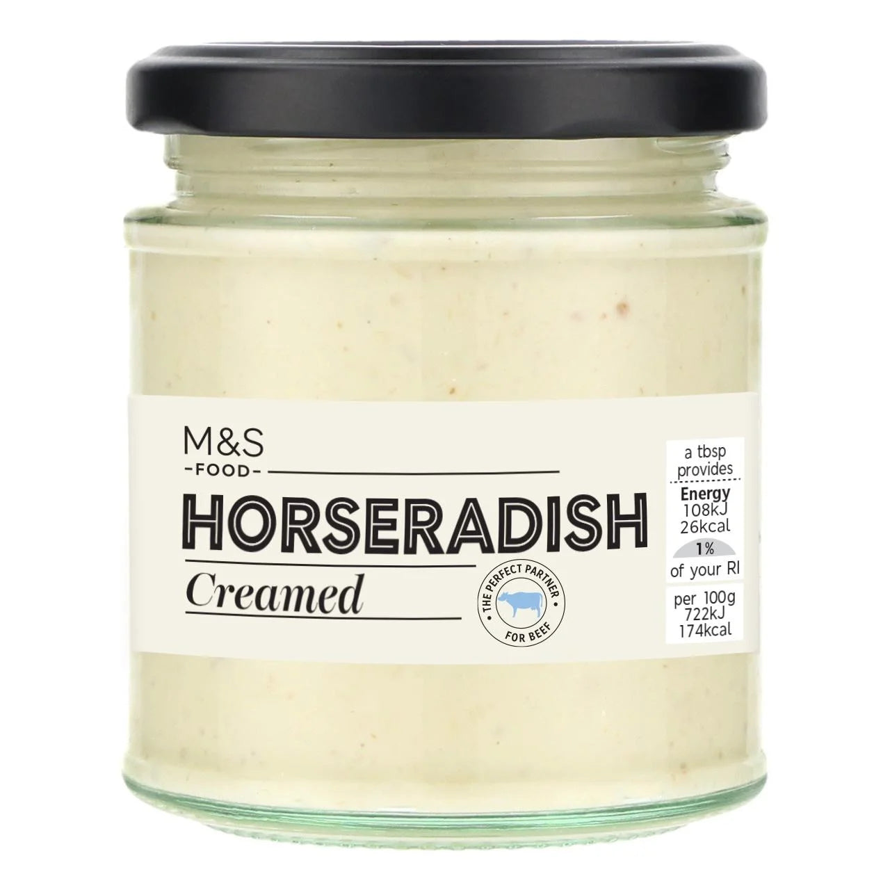 M&S Creamed Horseradish Sauce, 160g