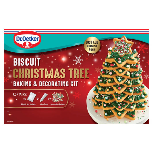 Dr. Oetker Christmas Tree Biscuit Kit