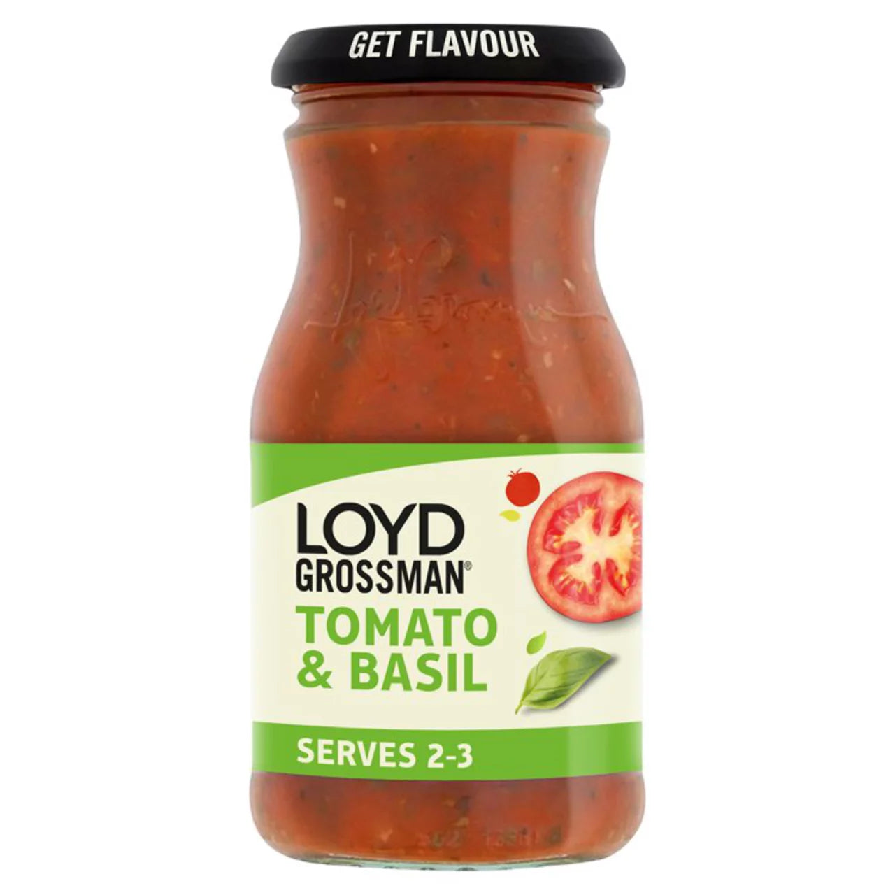 Loyd Grossman Pasta Sauce - Tomato & Basil (350g)