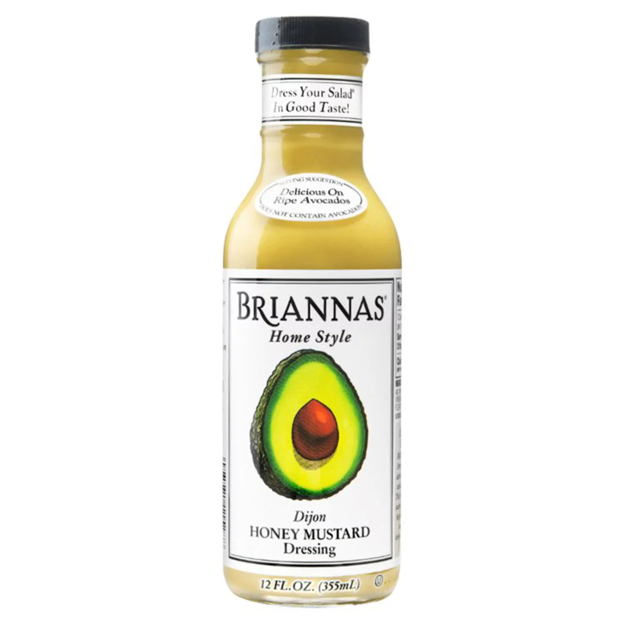 Briannas Home Style Dijon Honey Mustard Dressing 355Ml